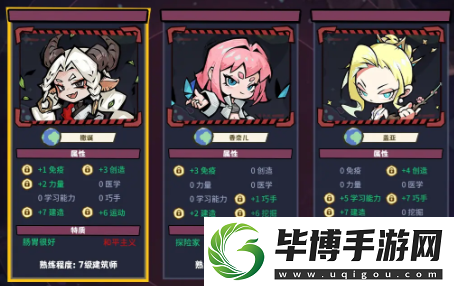 边缘星球角色选择以及配队推荐 